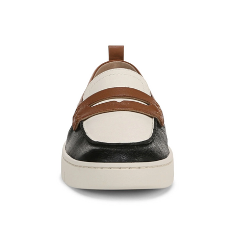 Vionic Uptown Loafer (Women) - Black Multi Tumbled Leather Dress-Casual - Loafers - The Heel Shoe Fitters