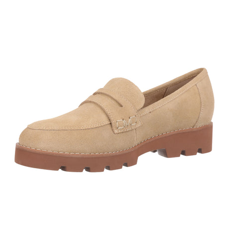 Vionic Cheryl II Loafer (Women) - Beige Suede Dress-Casual - Loafers - The Heel Shoe Fitters