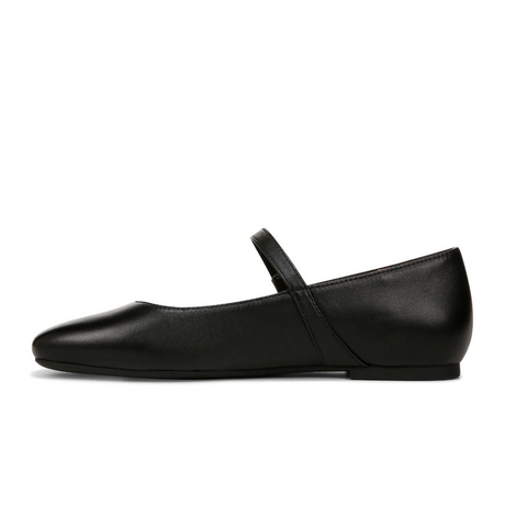 Vionic Alameda Mary Jane Flat (Women) - Black Leather Dress-Casual - Flat - The Heel Shoe Fitters