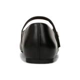Vionic Alameda Mary Jane Flat (Women) - Black Leather Dress-Casual - Flat - The Heel Shoe Fitters