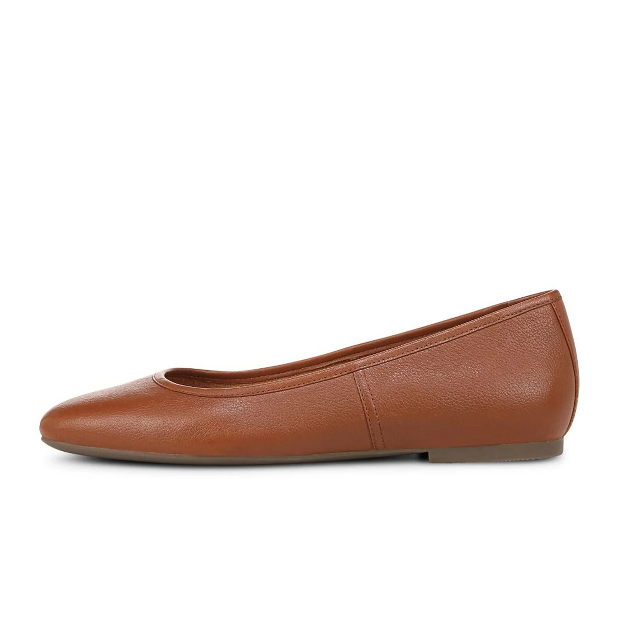 Vionic Orinda Flat (Women) - Tan Calf Leather Dress-Casual - Flat - The Heel Shoe Fitters