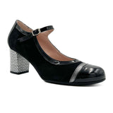 Dorking Rodin (Women)-  Black Anthracite Dress-Casual - Heels - The Heel Shoe Fitters