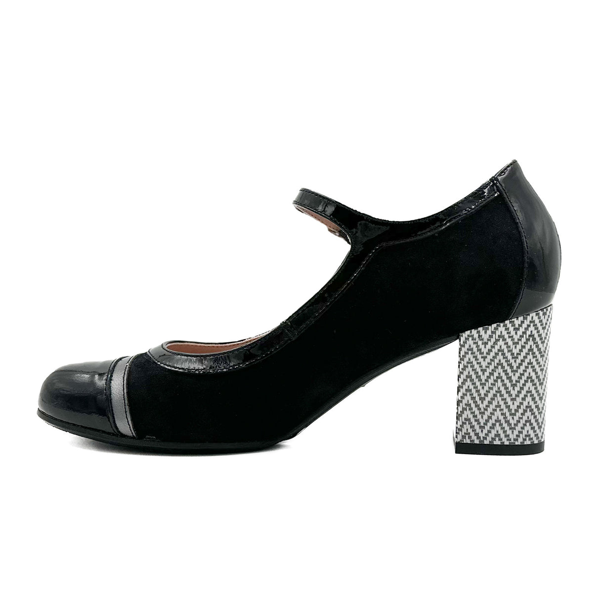 Dorking Rodin (Women)-  Black Anthracite Dress-Casual - Heels - The Heel Shoe Fitters