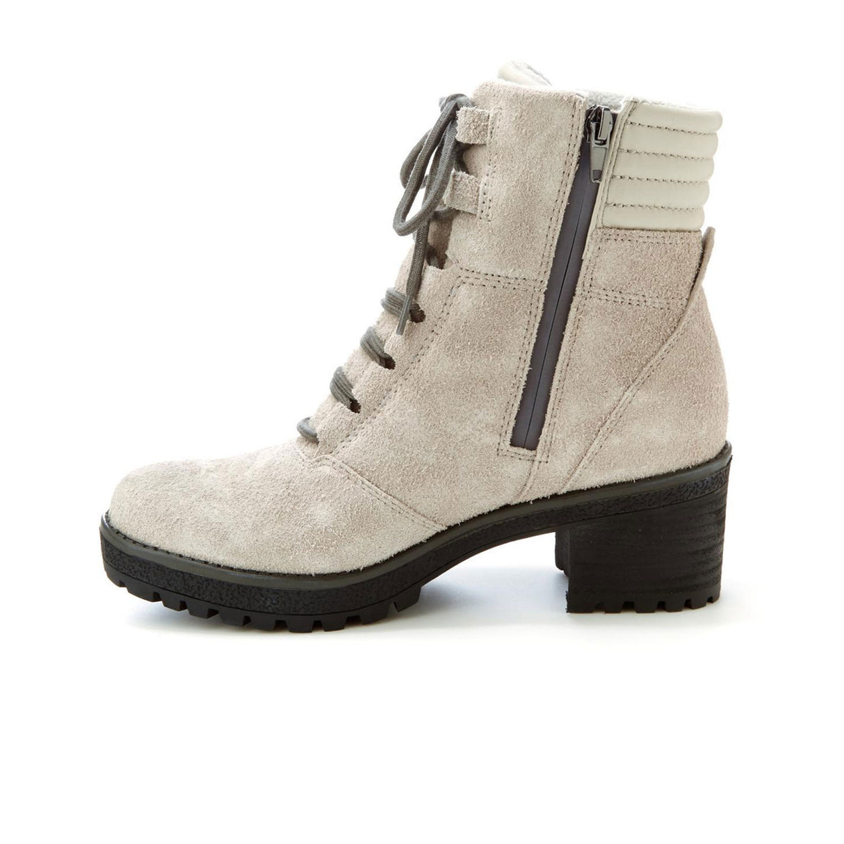 Jambu Douglas Waterproof Boot (Women) - Light Grey/Charcoal Boots - Winter - Ankle Boot - The Heel Shoe Fitters