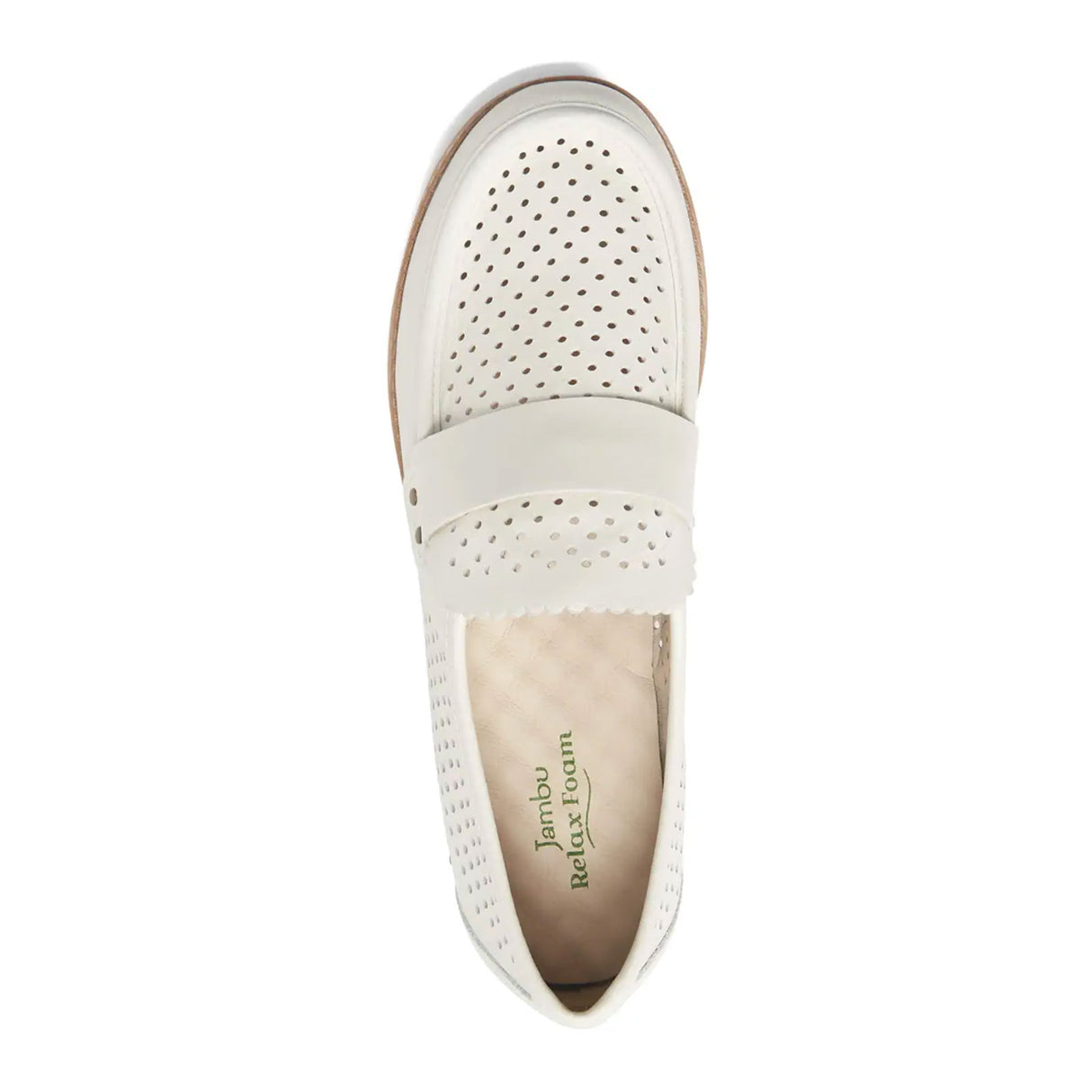 Jambu Jessie Slip On Loafer (Women) - Off White Dress-Casual - Loafers - The Heel Shoe Fitters