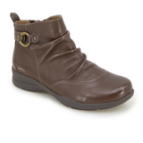 Jambu Angie Ankle Boot (Women) - Dark Brown Boots - Casual - Low - The Heel Shoe Fitters