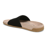 Vionic Evie Knit Slide Sandal (Women) - Black Sandal - Slide - The Heel Shoe Fitters
