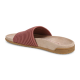 Vionic Evie Knit Slide Sandal (Women) - Withered Rose Sandal - Slide - The Heel Shoe Fitters