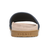 Vionic Evie Knit Slide Sandal (Women) - Dark Denim Sandal - Slide - The Heel Shoe Fitters