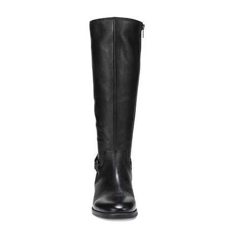 Vionic Rochelle Tall Boot (Women) - Black Leather Boots - Casual - High - The Heel Shoe Fitters