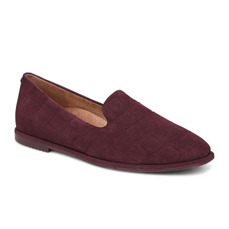 Vionic Willa 2.0 Flat (Women) - Cherry Jubilee Croc Dress-Casual - Flat - The Heel Shoe Fitters