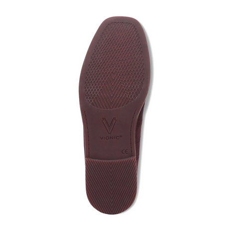 Vionic Willa 2.0 Flat (Women) - Cherry Jubilee Croc Dress-Casual - Flat - The Heel Shoe Fitters