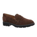 Vionic Cleo Loafer (Women) - Coffee Suede Dress-Casual - Loafers - The Heel Shoe Fitters