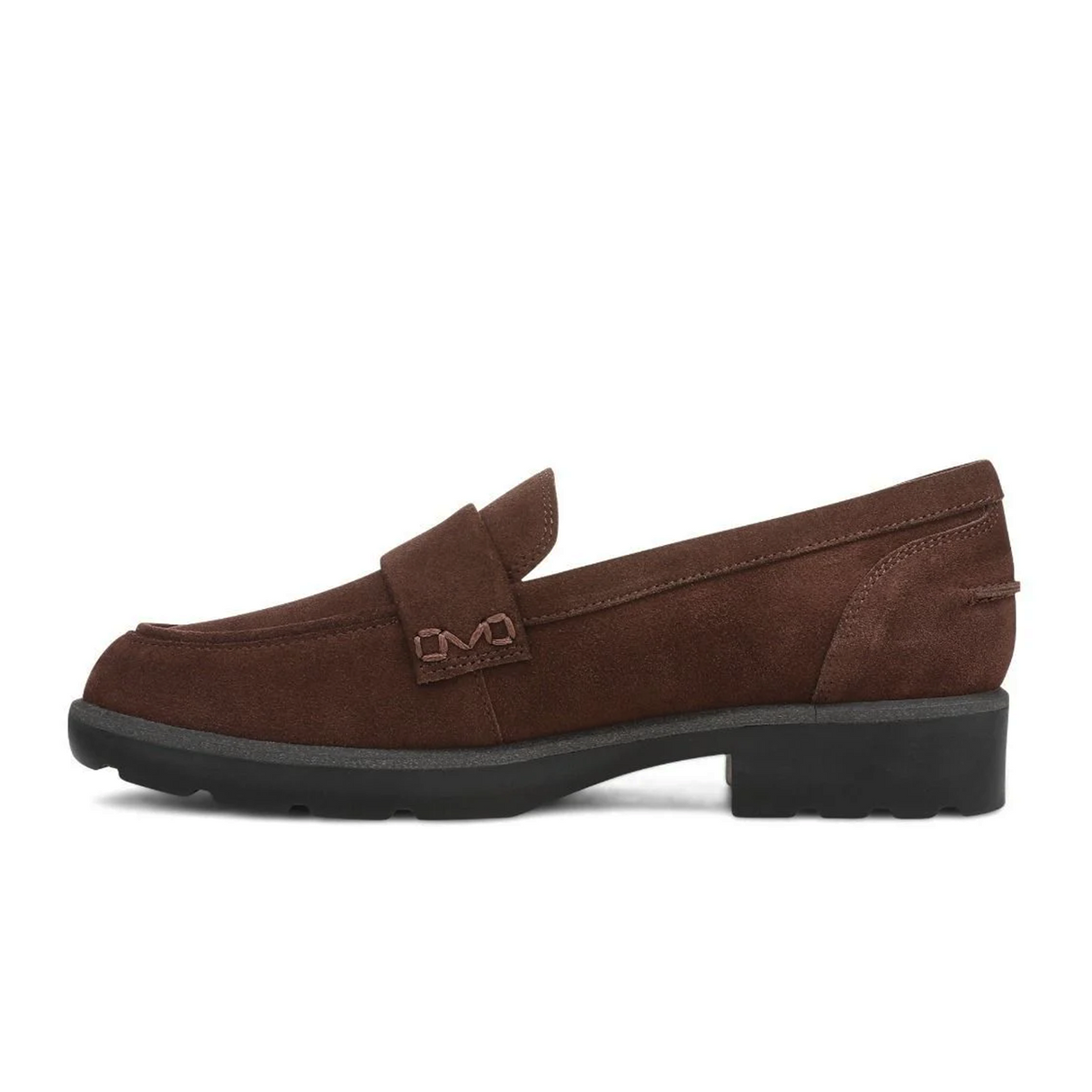 Vionic Cleo Loafer (Women) - Coffee Suede Dress-Casual - Loafers - The Heel Shoe Fitters