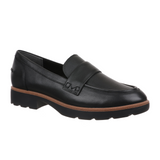 Vionic Cleo Loafer (Women) - Black Leather Dress-Casual - Loafers - The Heel Shoe Fitters