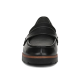 Vionic Cleo Loafer (Women) - Black Leather Dress-Casual - Loafers - The Heel Shoe Fitters