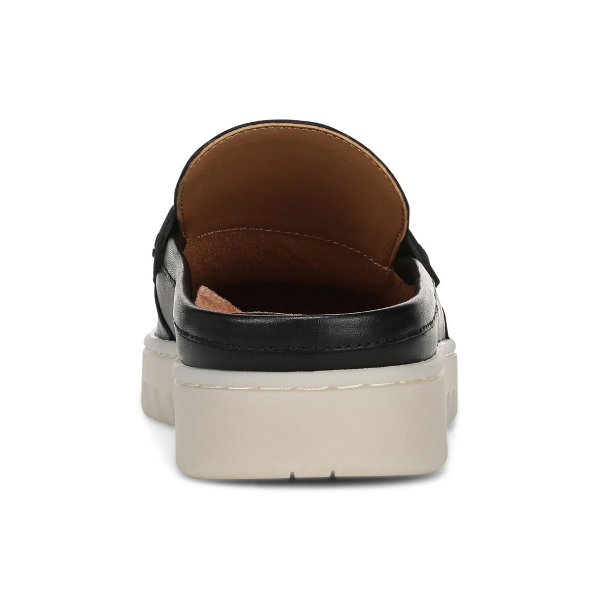 Vionic Uptown 2 Mule (Women) - Black Leather Dress-Casual - Clogs & Mules - The Heel Shoe Fitters