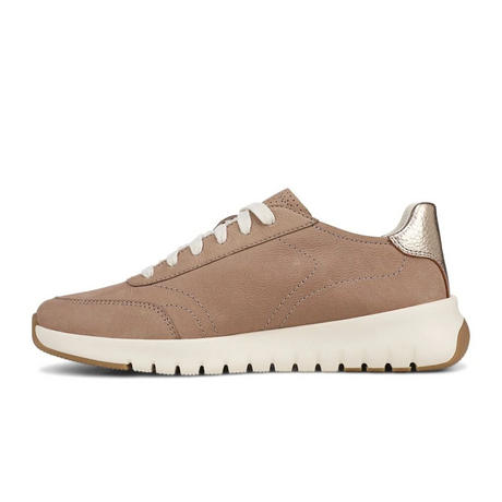 Vionic Uptown Sneaker (Women) - Desert Sand Athletic - Casual - Lace Up - The Heel Shoe Fitters