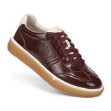 Vionic City Walk (Women) - Redwood Wine Athletic - Casual - Lace Up - The Heel Shoe Fitters
