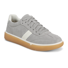 Vionic City Walk (Women) - Paloma Grey Athletic - Casual - Lace Up - The Heel Shoe Fitters