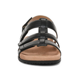 Vionic Eureka Backstrap Sandal (Women) - Black Sandal - Backstrap - The Heel Shoe Fitters