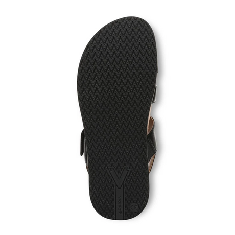Vionic Eureka Backstrap Sandal (Women) - Black Sandal - Backstrap - The Heel Shoe Fitters