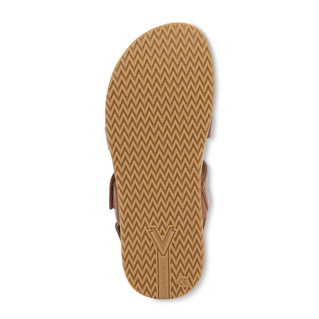 Vionic Eureka Backstrap Sandal (Women) - Tan Leather Sandal - Backstrap - The Heel Shoe Fitters