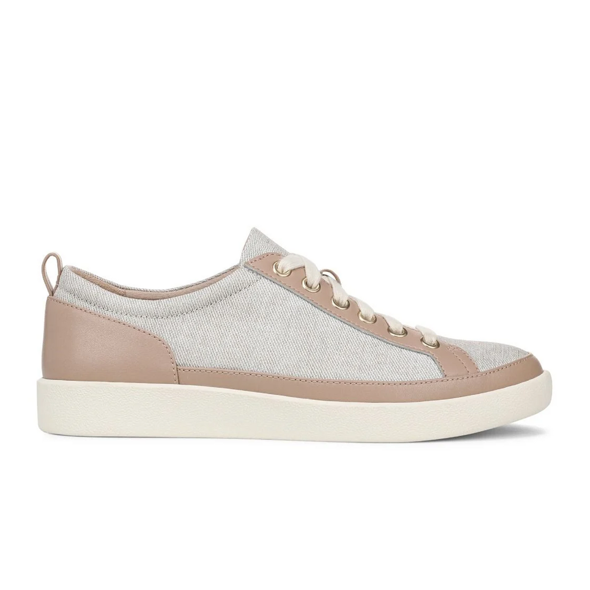 Vionic Winny Vionic Winny Sneaker (Women) - Natural/Gold Canvas – The Heel Shoe Fitters