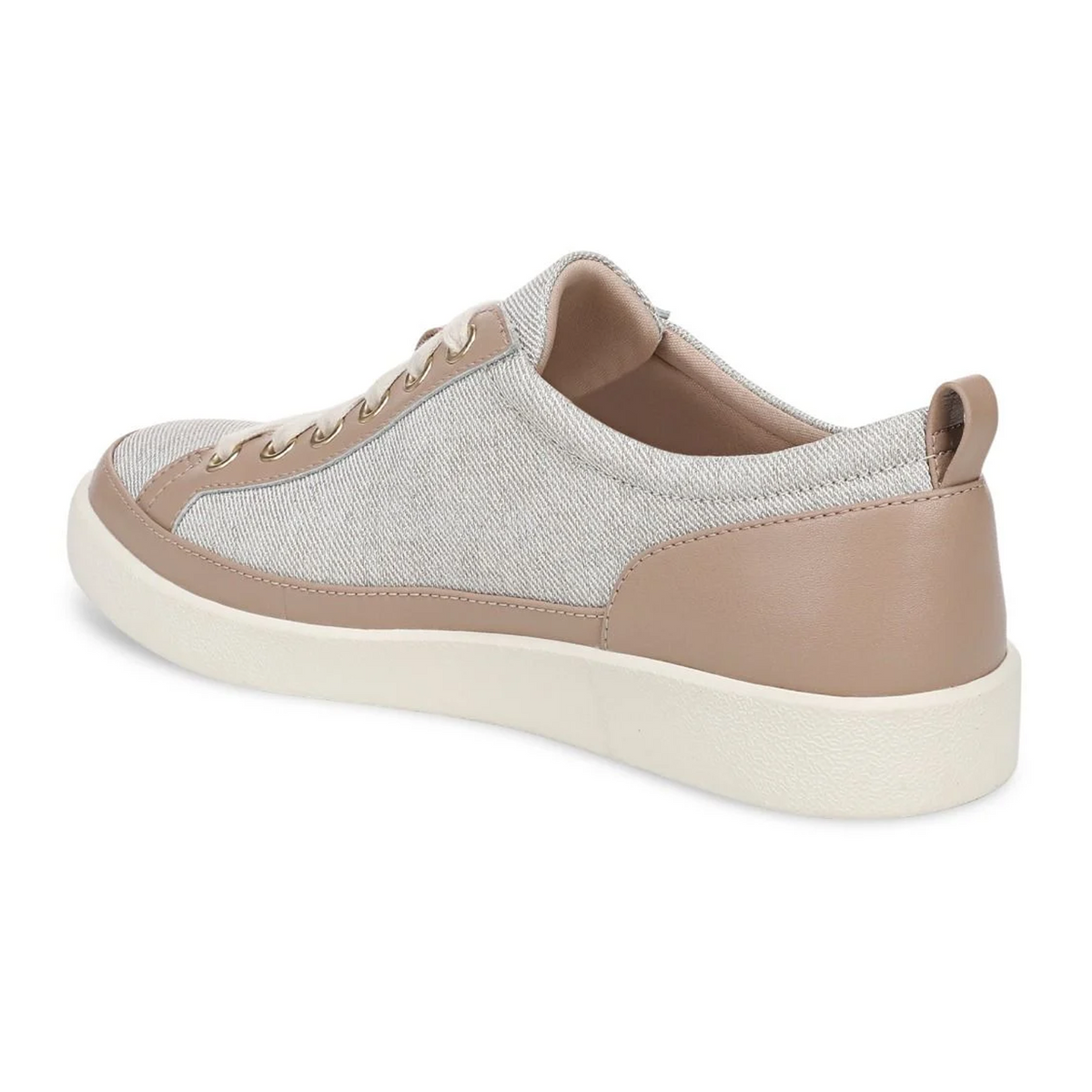 Vionic Winny Vionic Winny Sneaker (Women) - Natural/Gold Canvas – The Heel Shoe Fitters