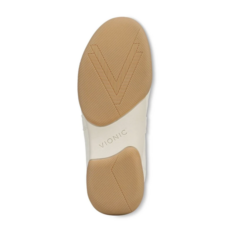 Vionic Arabelle Ballet Sneaker (Women) - Cream Athletic - Casual - Lace Up - The Heel Shoe Fitters