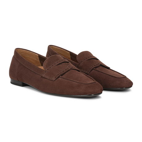 Vionic Sadie Loafer (Women) - Swiss Chocolate Dress-Casual - Loafer - The Heel Shoe Fitters