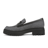Vionic Georgia 2 (Women) - Dark Grey Dress-Casual - Loafer - The Heel Shoe Fitters