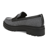 Vionic Georgia 2 (Women) - Dark Grey Dress-Casual - Loafer - The Heel Shoe Fitters
