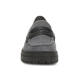 Vionic Georgia 2 (Women) - Dark Grey Dress-Casual - Loafer - The Heel Shoe Fitters