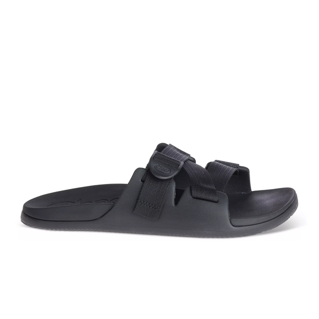 Chaco Chillos Slide (Men) - Black Sandals - Slide - The Heel Shoe Fitters