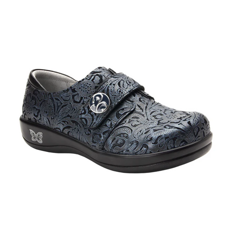 Alegria Joleen Slip On (Women) - Navy Swish Dress-Casual - Monk Straps - The Heel Shoe Fitters