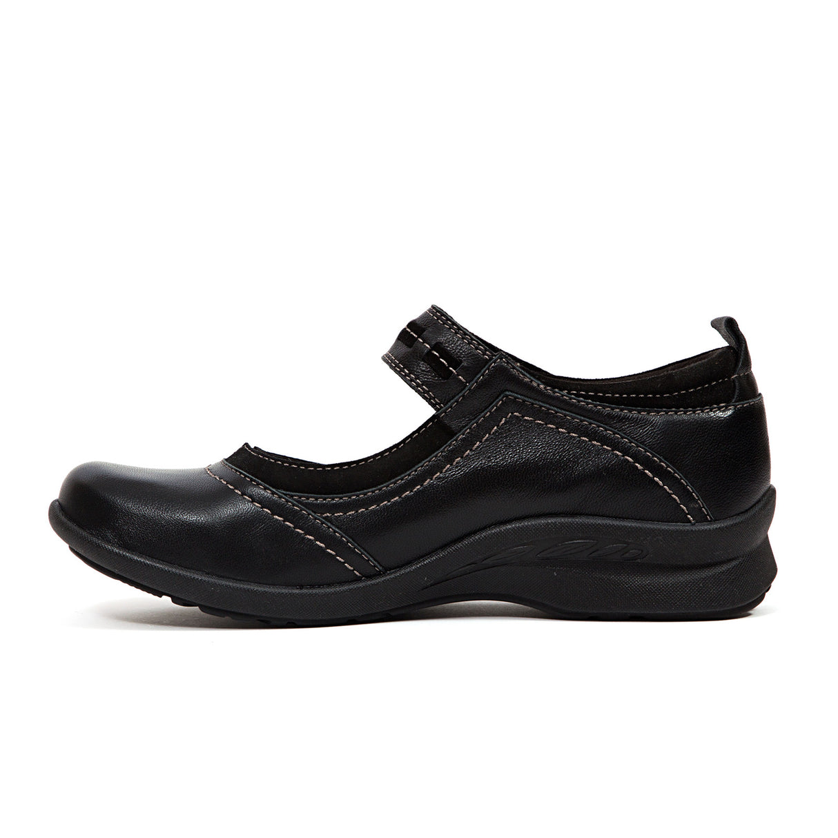 Jambu Emily Mary Jane (Women) - Black Leather Dress-Casual - Mary Janes - The Heel Shoe Fitters