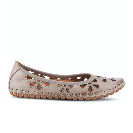 Spring Step Rayely Ballet Flat (Women) - Taupe Dress-Casual - Flats - The Heel Shoe Fitters