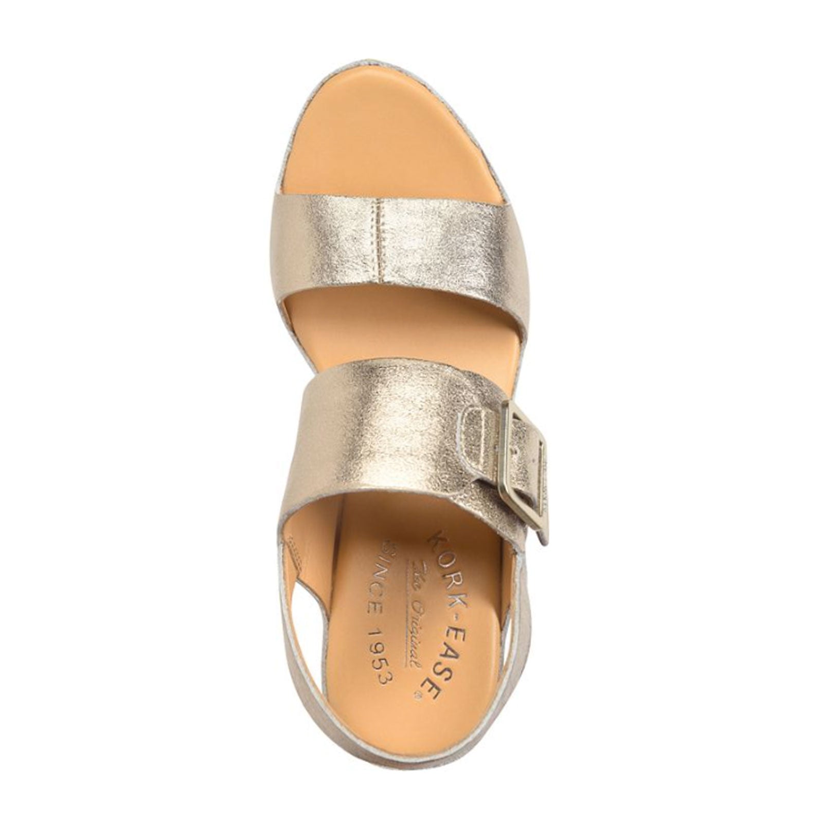 Kork ease deals gold sandals