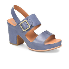 Kork-Ease San Carlos Heeled Sandal (Women) - Navy Sandal - Heel/Wedge - The Heel Shoe Fitters