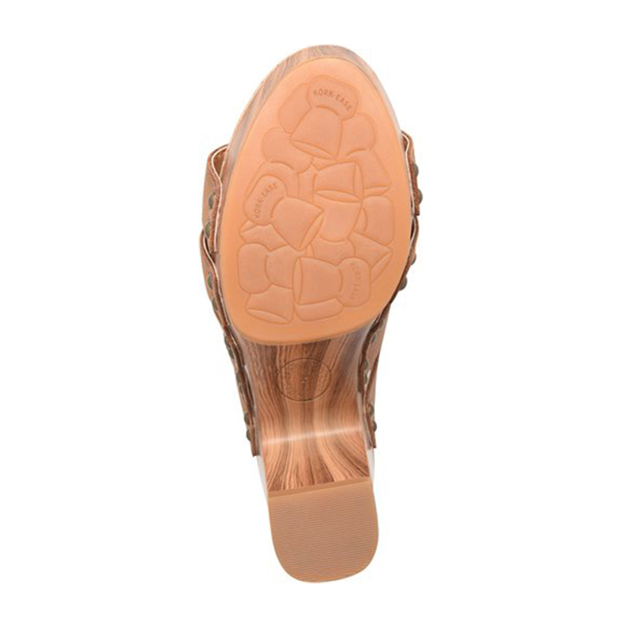 Kork-Ease Devan Heeled Slide Sandal (Women) - Brown Sandals - Heel/Wedge - The Heel Shoe Fitters