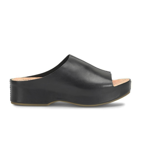 Kork-Ease Yazmin Slide Sandal (Women) - Black Sandals - Slide - The Heel Shoe Fitters