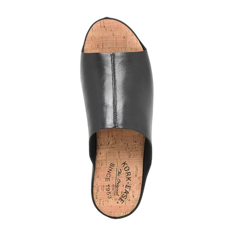 Kork-Ease Yazmin Slide Sandal (Women) - Black Sandals - Slide - The Heel Shoe Fitters