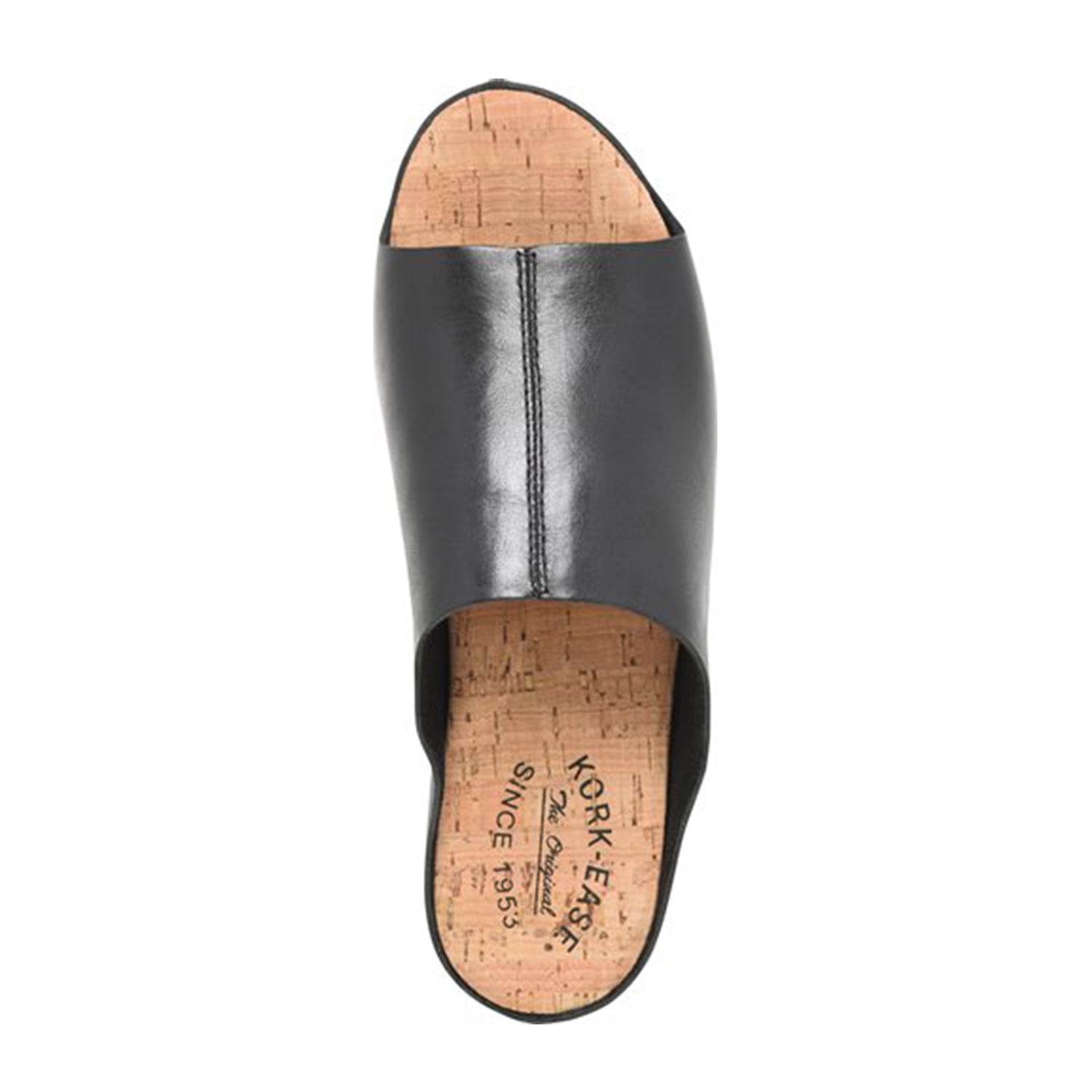 KorkEase Yazmin Slide Sandal (Women) Black The Heel Shoe Fitters