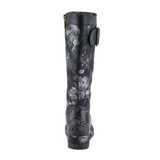 L'Artiste Kisha-Boss High Boot (Women) - Black Multi Boots - Casual - High - The Heel Shoe Fitters