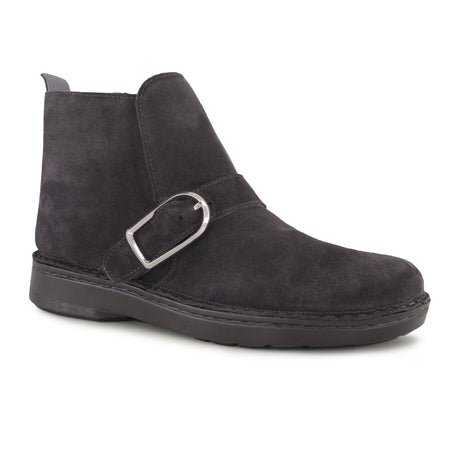 Naot Kolmer Ankle Boot (Women) - Charcoal Suede Boots - Casual - Low - The Heel Shoe Fitters