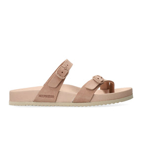 Mephisto Kristal Sandal (Women) - Old Pink Sandvel Sandal - Slide - The Heel Shoe Fitters