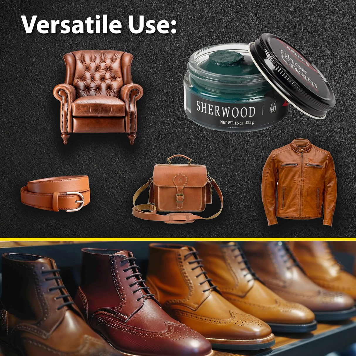 Kelly's Shoe Polish - Sherwood Accessories - Shoe Care - The Heel Shoe Fitters