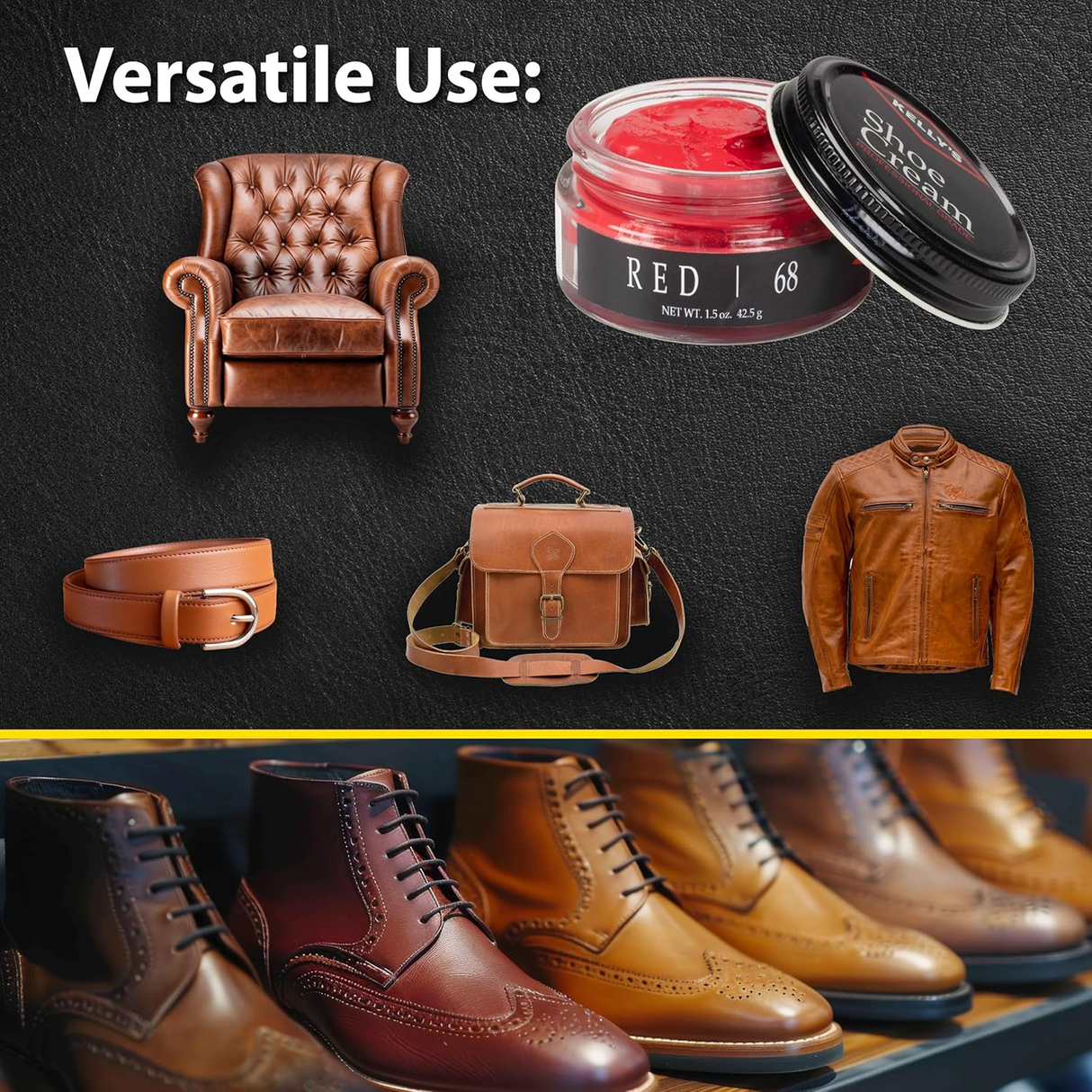 Kelly's Shoe Polish - Red Accessories - Shoe Care - The Heel Shoe Fitters