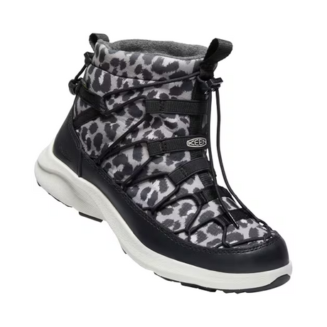 Keen Uneek SNK Chukka II Waterproof Boot (Women) - Animal Print Silver Birch Boots - Winter - Mid Boot - The Heel Shoe Fitters